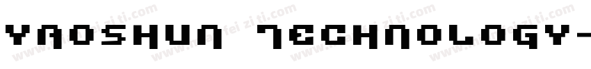 YAOSHUN TECHNOLOGY字体转换